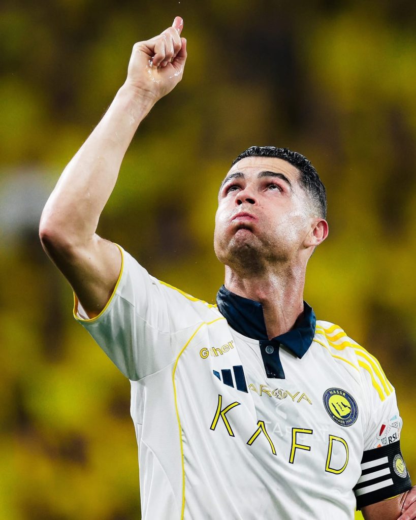 Cristiano Ronaldo Finally Wins Saudi Pro League Title with Al-Nassr Photo Credit: Cristiano Ronaldo Finally Wins Saudi Pro League Title with Al-Nassr Page on Facebook
